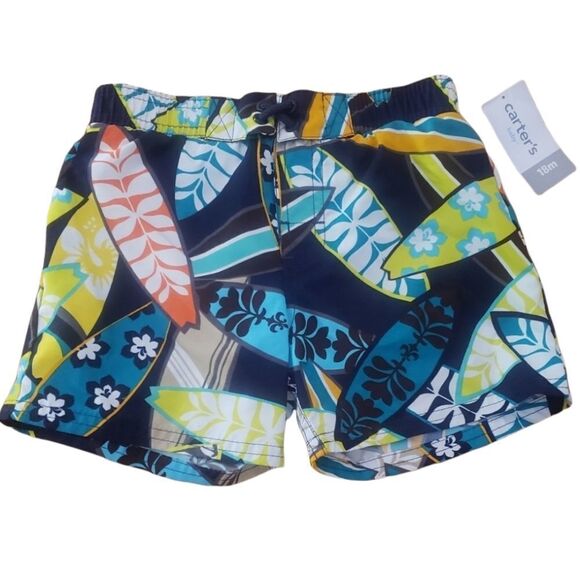 NWT Carter's Surfboard Swim Trunks - Picture 1 of 6